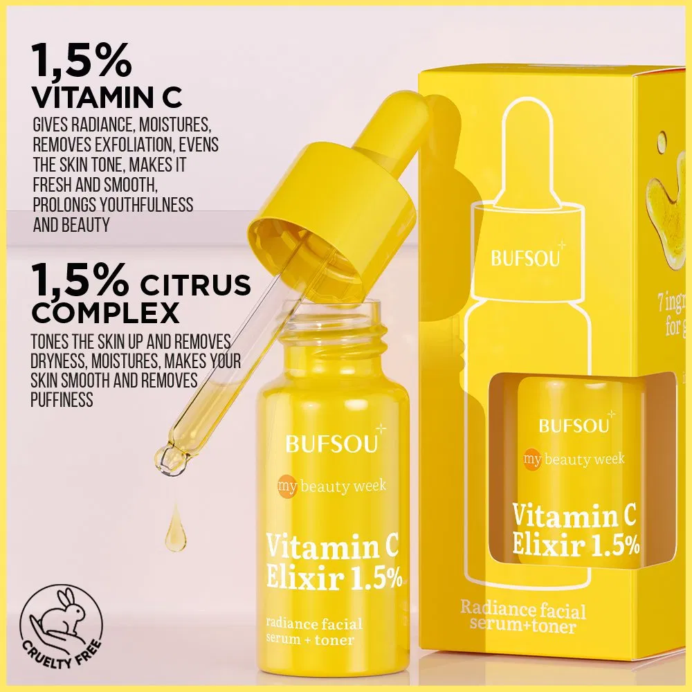 Skin Care Set Vitamin C Serum Natural Organic Lightening Glowing Brightening Whitening Face Cream