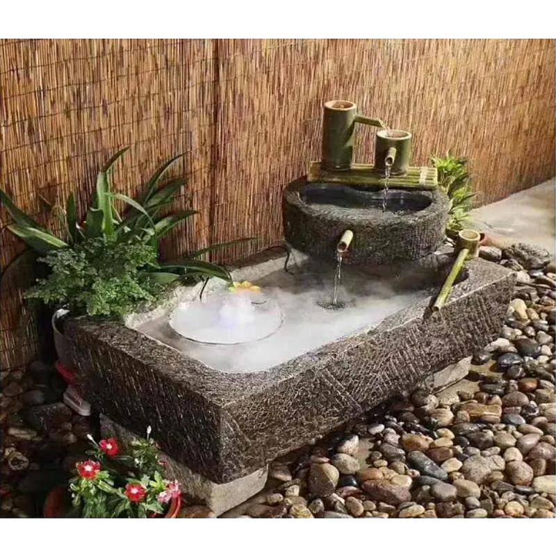 Mixed Color Non-Polished Decoration of Garden and Villa Road Pebble Ball Stone