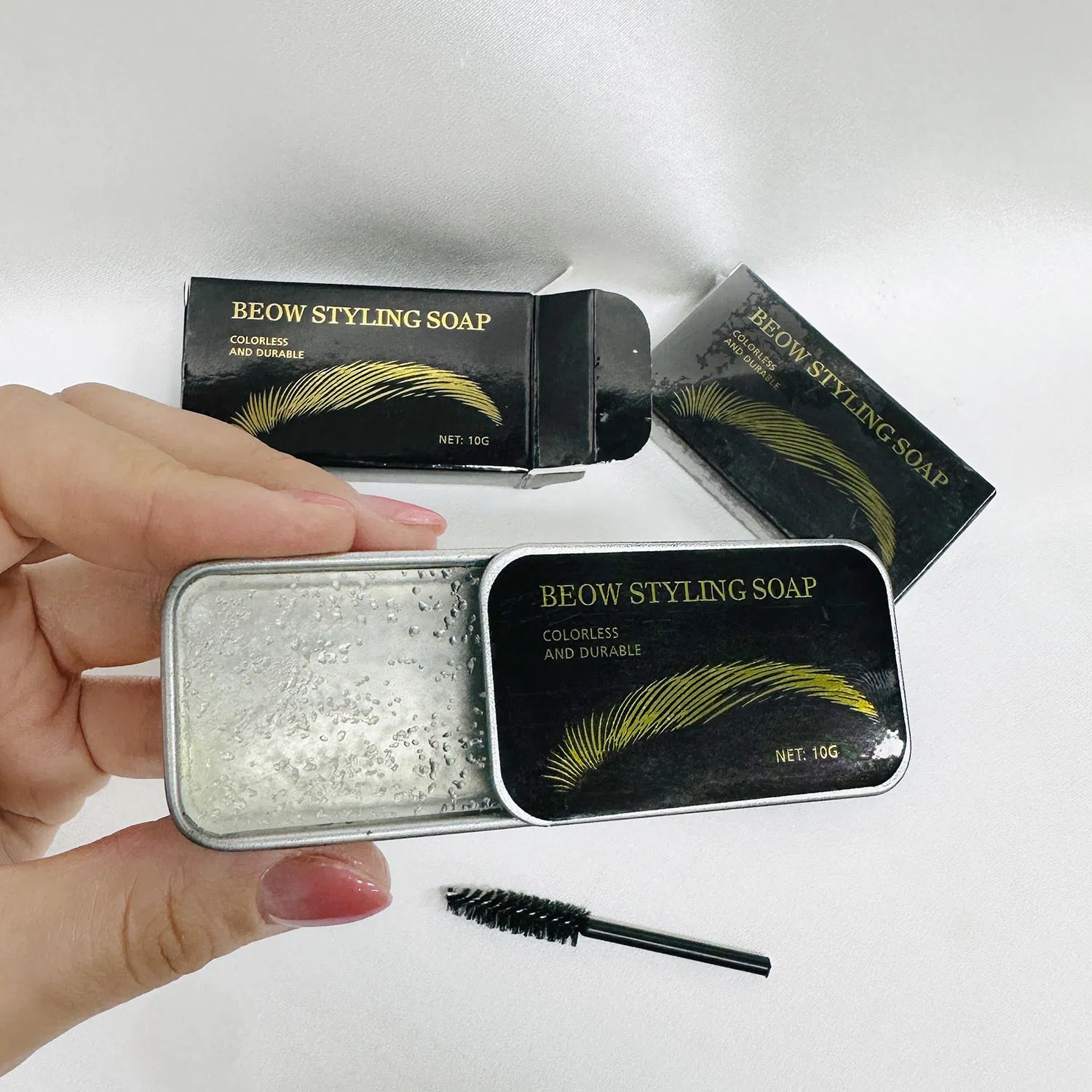 Wholesale Customized Private Label Waterproof Brow Styling Soap Custom Eyebrow Soap Gel Long Lasting Eyebrow Soap