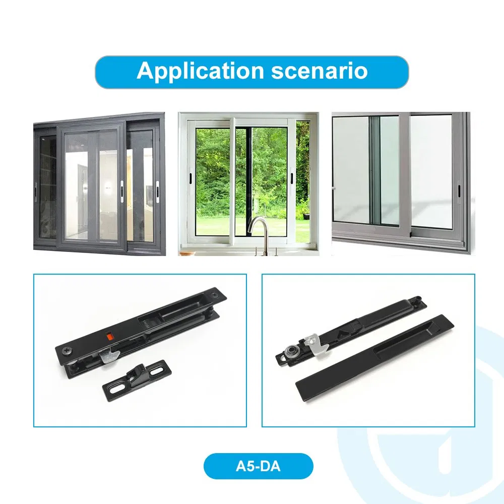 Aluminium Vertical Touch Window Sliding Door and Window Lock