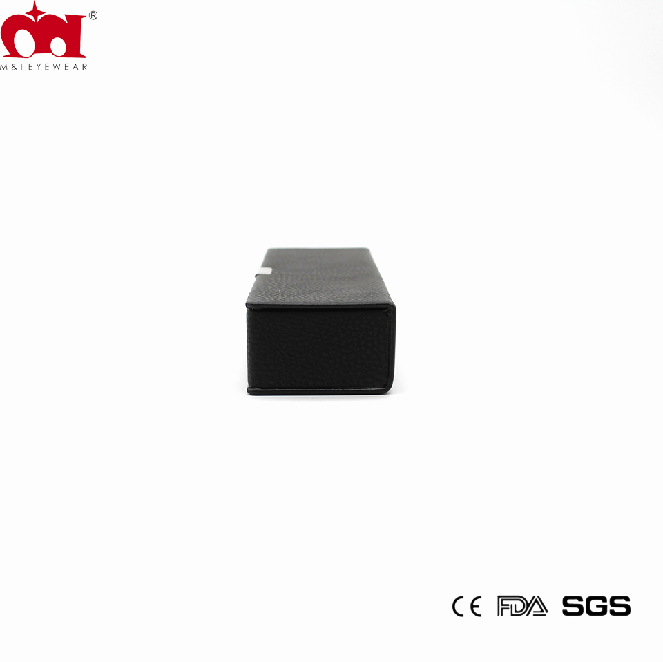 Black Cuboid Magnet portable Thin Reading Glasses Simple Box