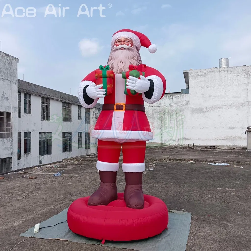 Giant Durable Inflatable Santa Claus Christmas Father for Christmas Outdoor Decoration