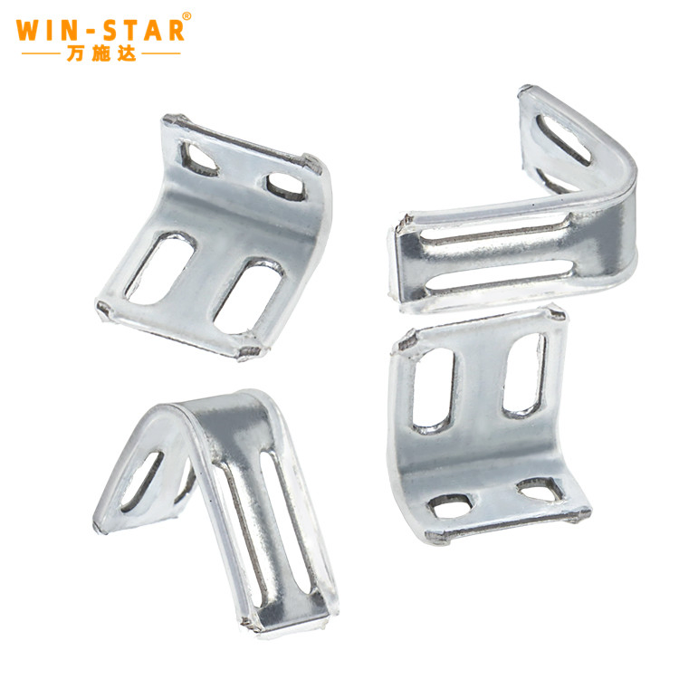 Winstar Metal Zig Zag 4/5 Holes Spring Clips for Sofa Hardware Accessories