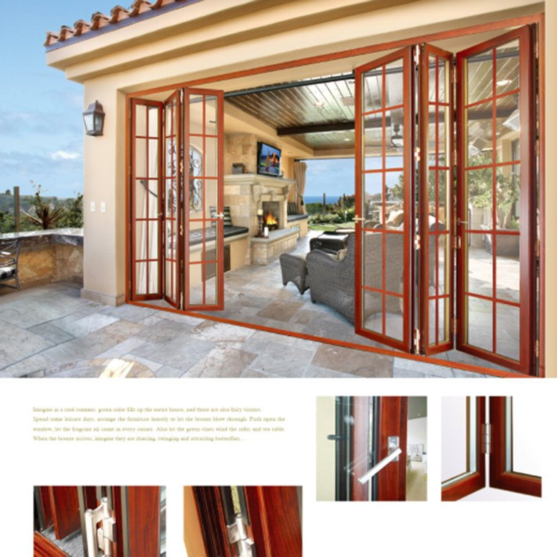 Aluminum Frame Bathroom Door Interior Glass Door