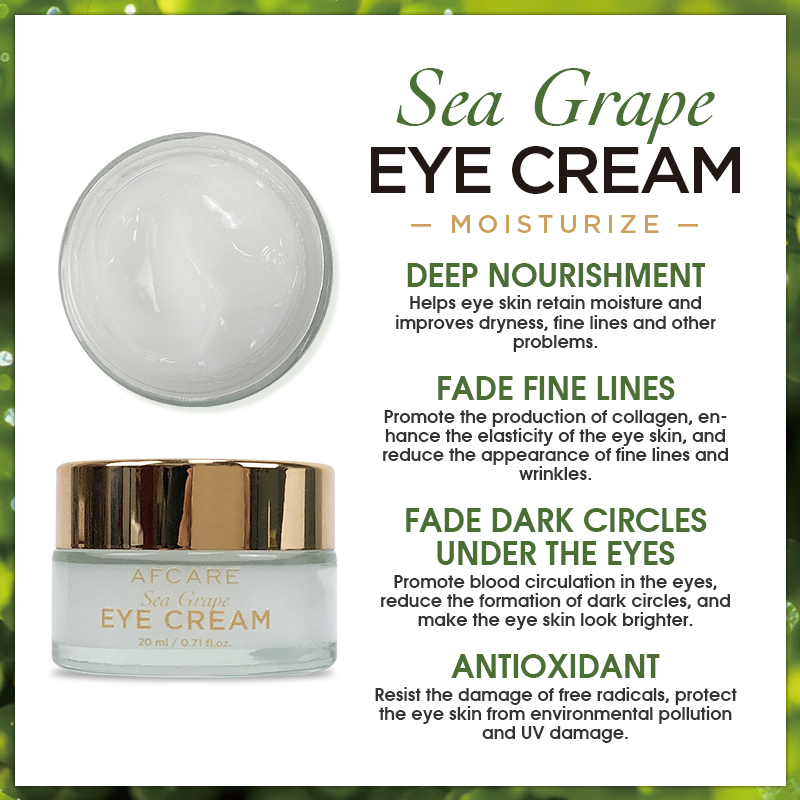 Korean Moisturizer Antioxidant Ceramide Np Sea Grapes Firm Tightener Eye Cream