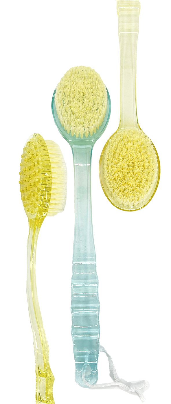 Long Handle Bath Brush for Gentle Exfoliation and Deep Skin Cleansing Brush
