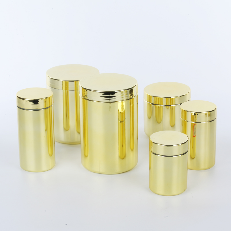 32oz Plastic Packaging Chrome Bottle for Dietary Supplements