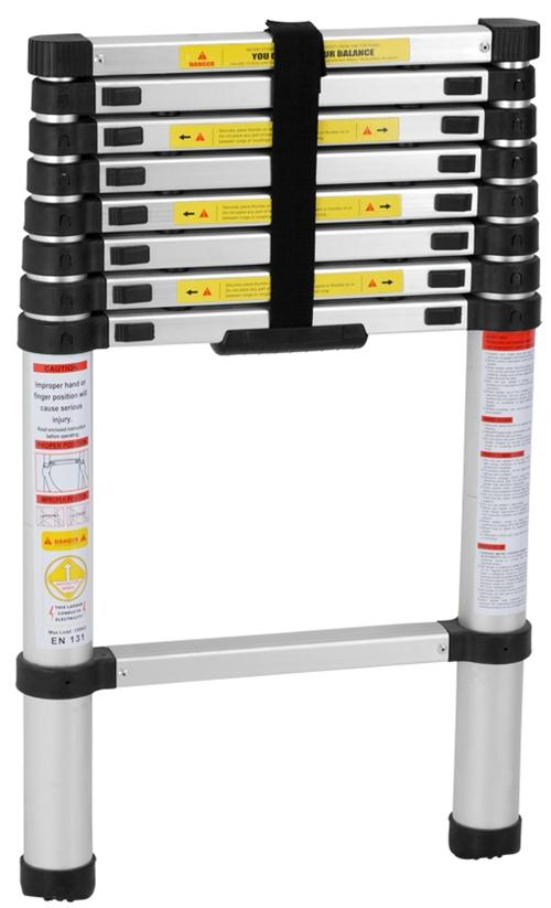 Aluminium Telescopic Ladder with 8 Steps