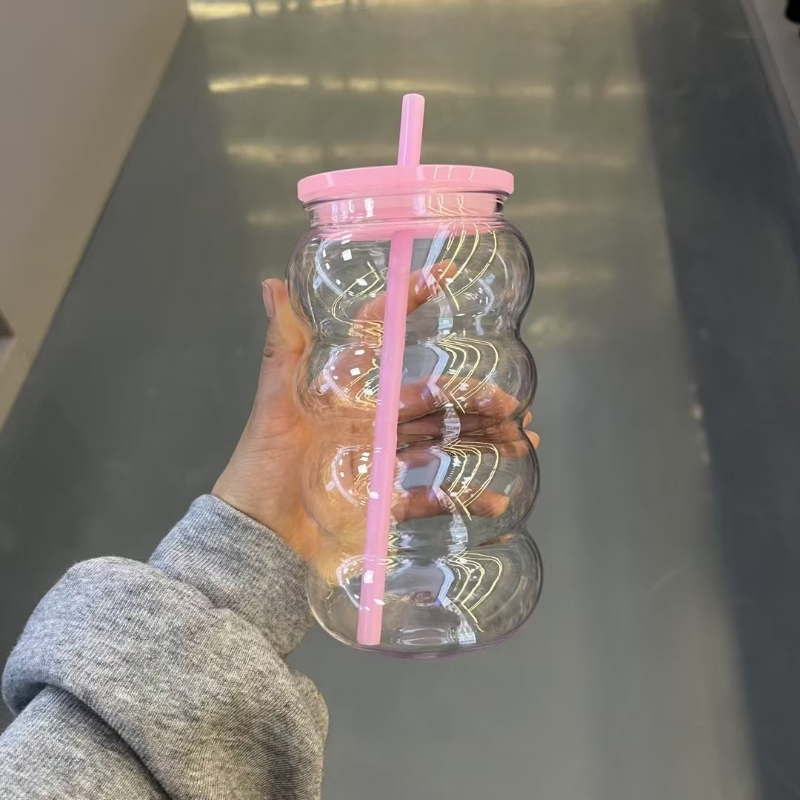 Пластиковый стакан Caterpillar 16oz для кемпинга и ежедневного использования