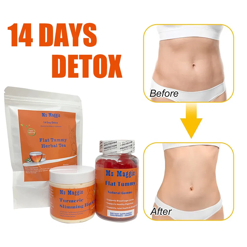 OEM Hot Slimming Cream Flat Tummy and Weight Loss Gummies Fast Slimming Tea Fat Burning for Women