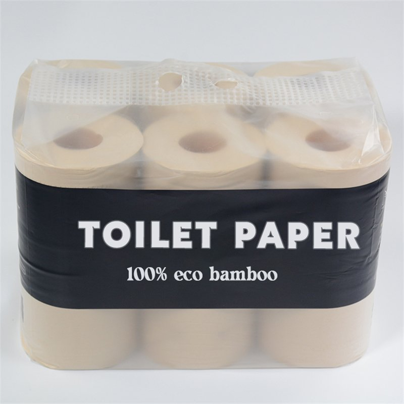 2/3/4 Ply Toilet Roll Customized Bathroom Facial Paper Towel Bamboo Tissue OEM