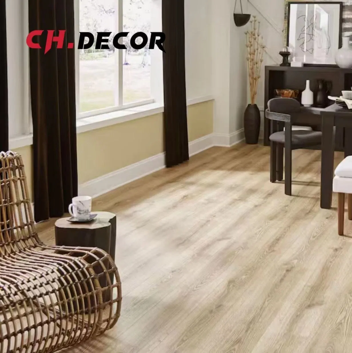 Огнестойкий влагозащищенный шумоизоляционный ламинат SPC