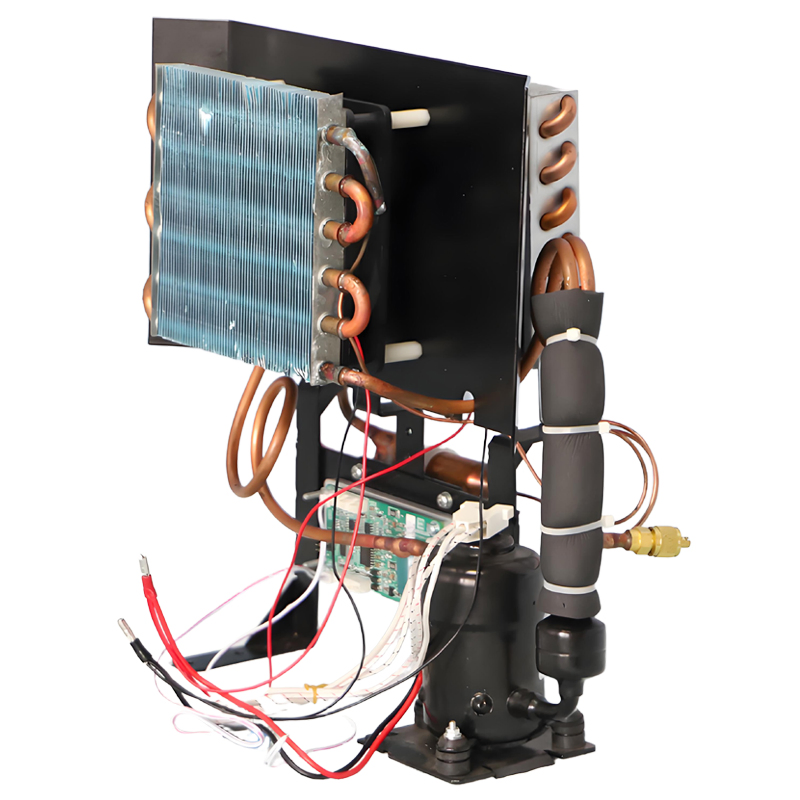 Purswave St19A DC 24V Mini Air Cooler Refrigeration Units Air Cooled Compressor Units Small Portable Air Conditioner Units Tiny Compressor