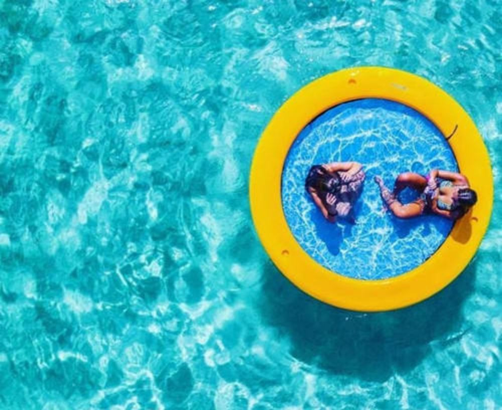 Swimming Pool Portable Float Ladder