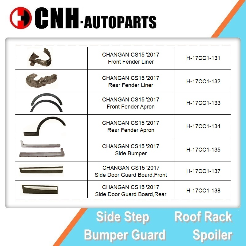 Передний и задний фонарь на бампер для Changan CS15