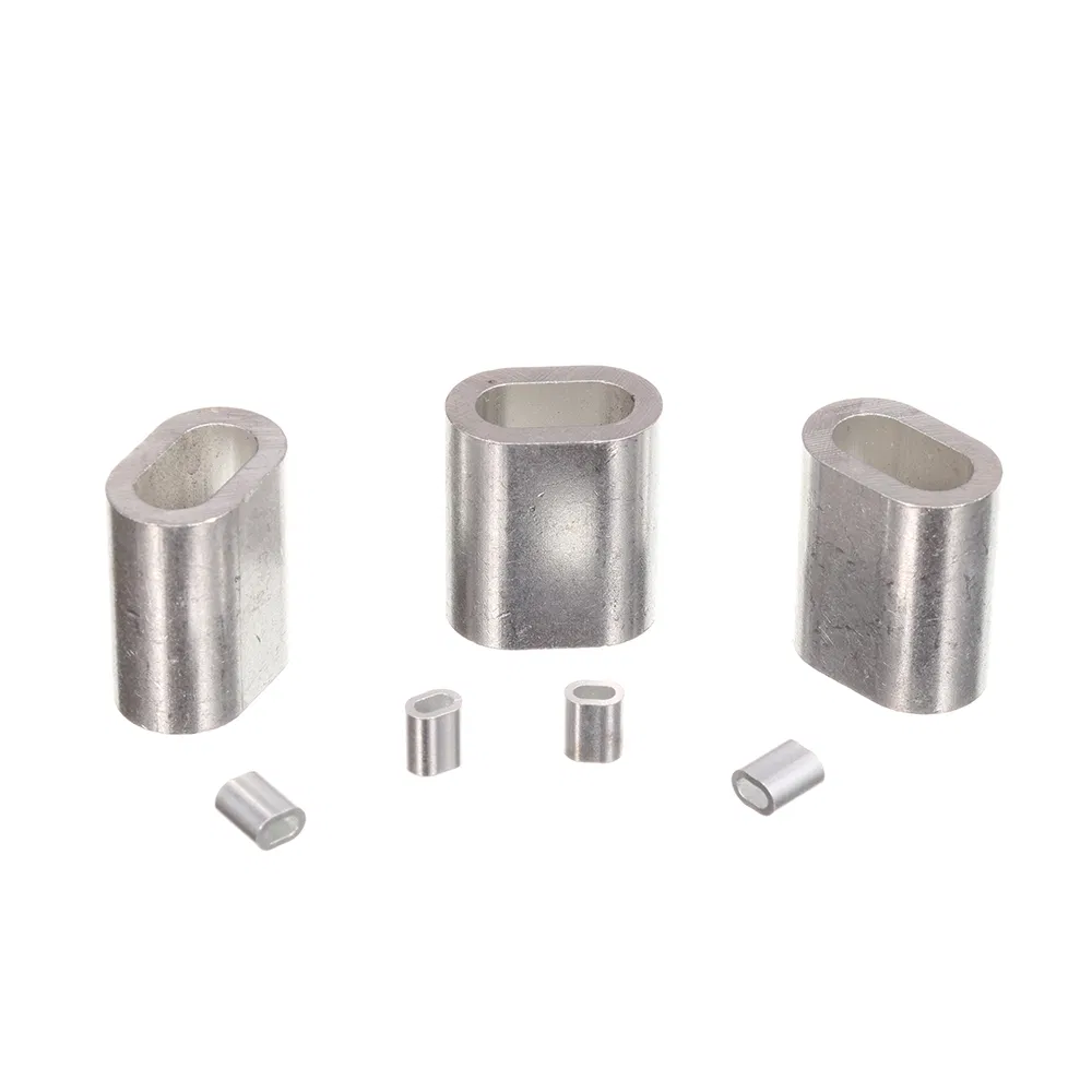Rigging Hardware Wire Rope Sling Ferrule Aluminum Sleeves for Wire Rope Fittings