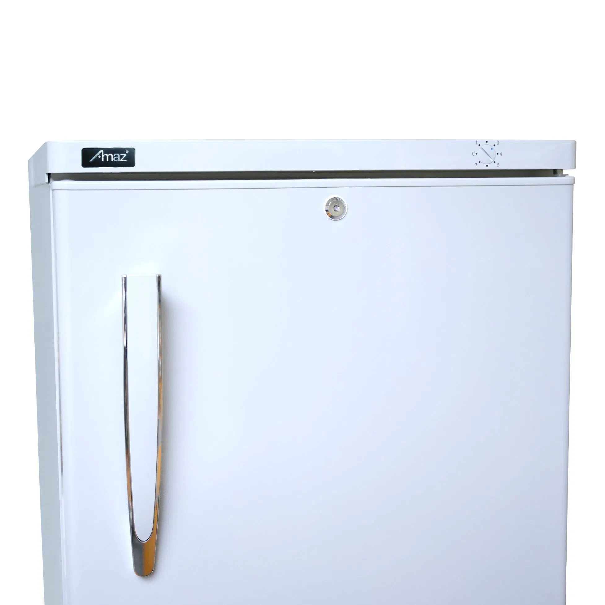 Efficient 205L Household Upright Freezer 8 Shelves 1 Drawer