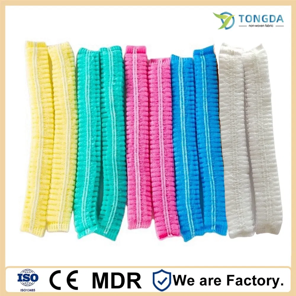 Disposable Non-Woven Clip Mob Caps Hairnets Head Cover Caps