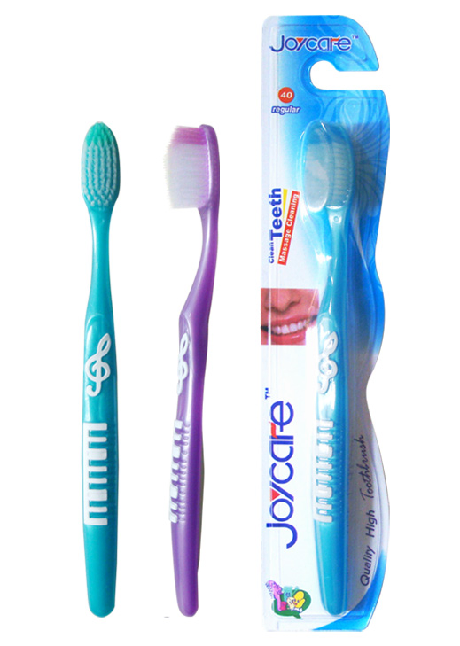 FDA Approved Innovative Adult Soft Bristles Toothbrush with Tongue Cleaner