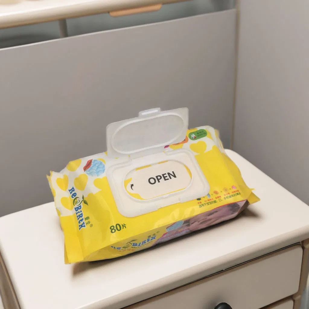 China Supplier's Hot Selling Baby Wet Wipe for Hand & Mouth Cleansing