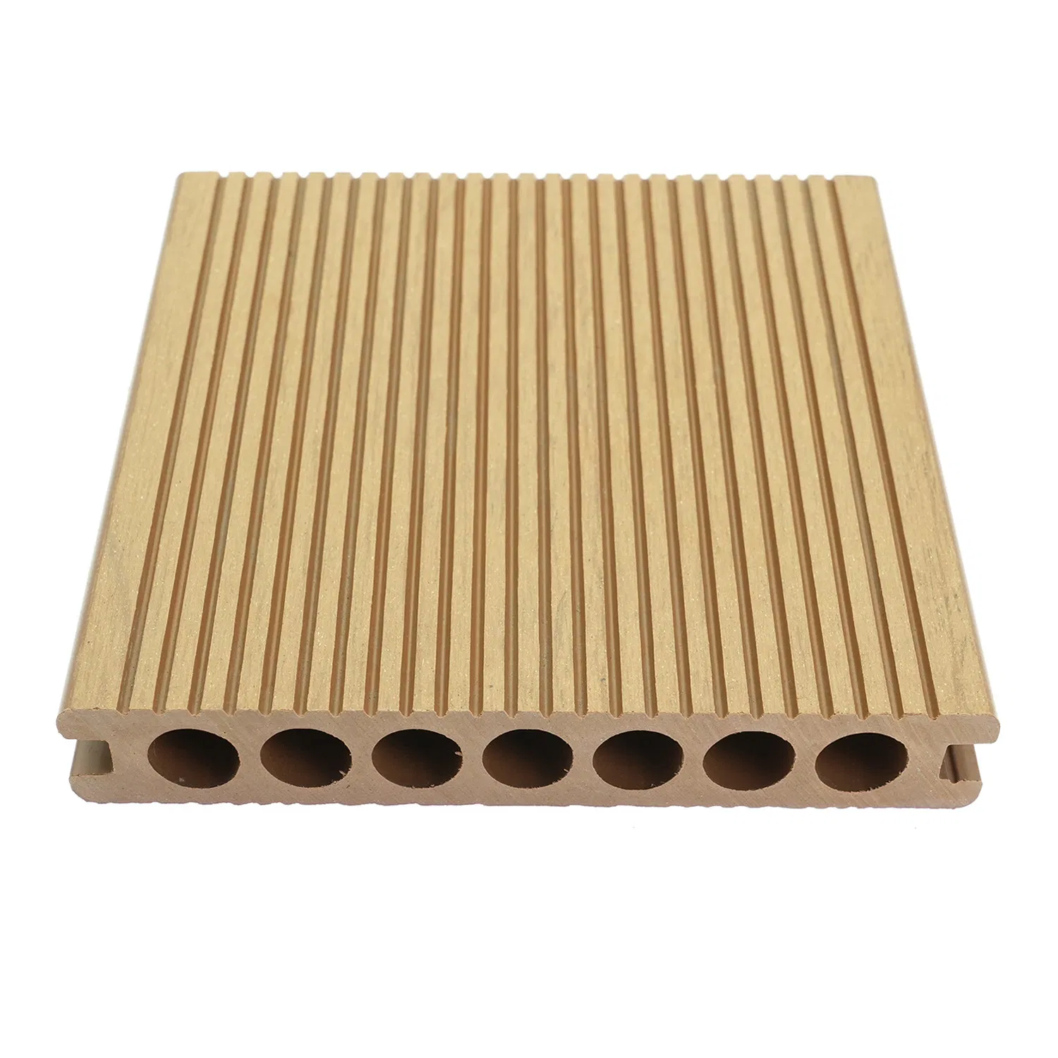 Waterproof Anti-Slip 3D Embossed WPC Decking Board Outdoor Garden Composite WPC Deck Flooring