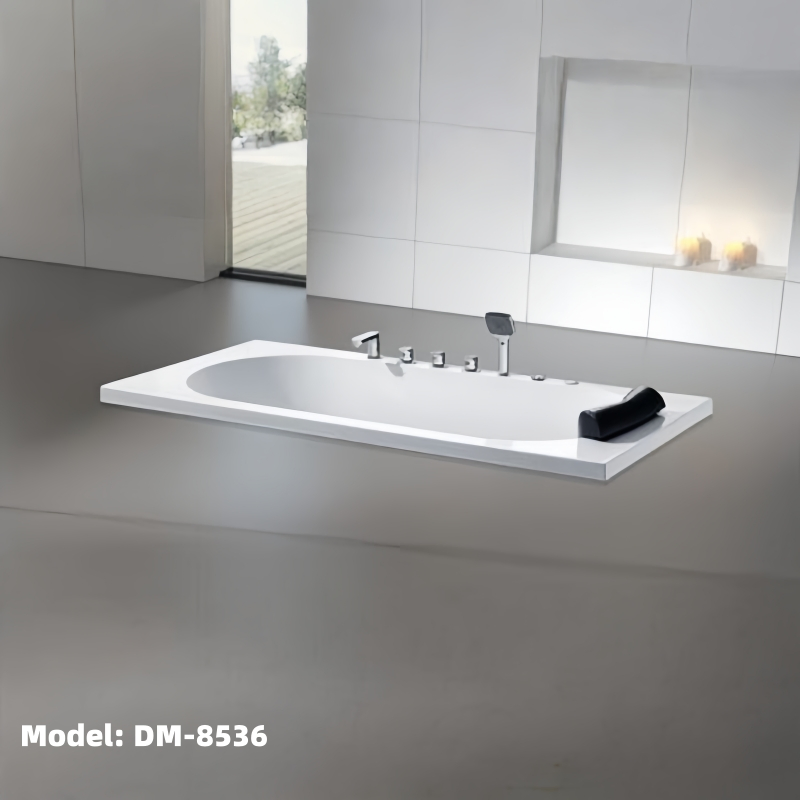 Stylish Acrylic Bathtub for Adults with Comfort Features