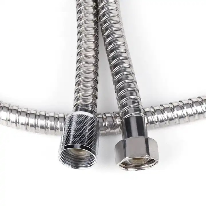 Stainless Steel Hose EPDM Inner Tube 1.5m Double Lock Shower Flexible Hose