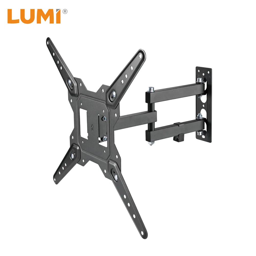 Wholesale Modern Living Room Furniture Full Motion Cheap Articulating Adjustable Tilt Swivel TV Wall Mount Bracket for LED LCD Flat Curved Screen VESA 400x400