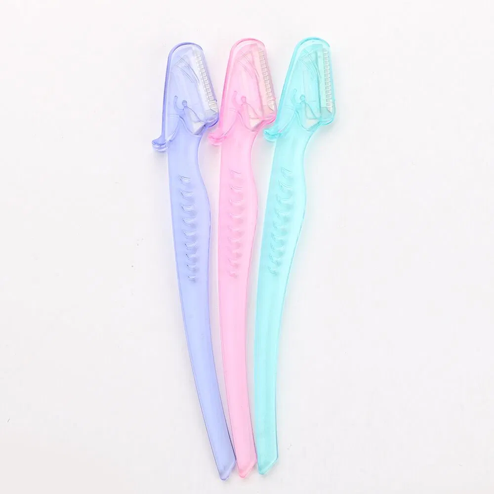 Zipper Pouch Pharmacy Wholesale Price Eyebrow Razor Kit Amazon Hot Selling Beauty Care Eyebrow Shaper