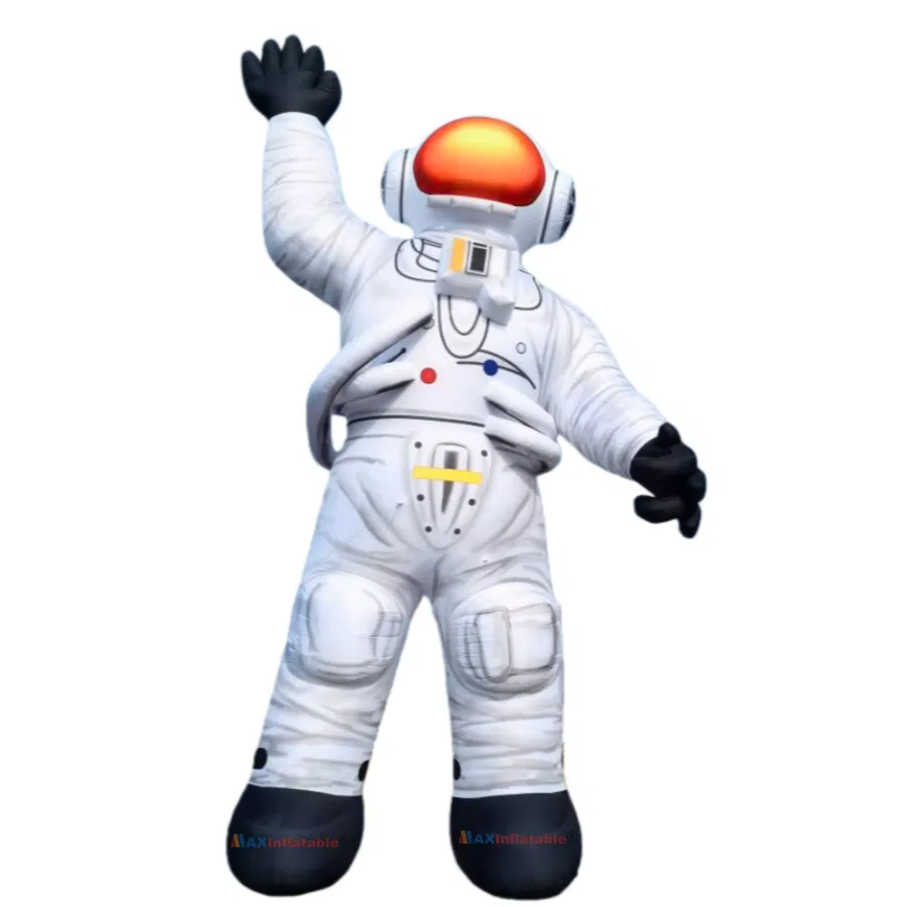 Inflatable Astronaut Spaceman Cartoon Character for Party Events with LED Blower