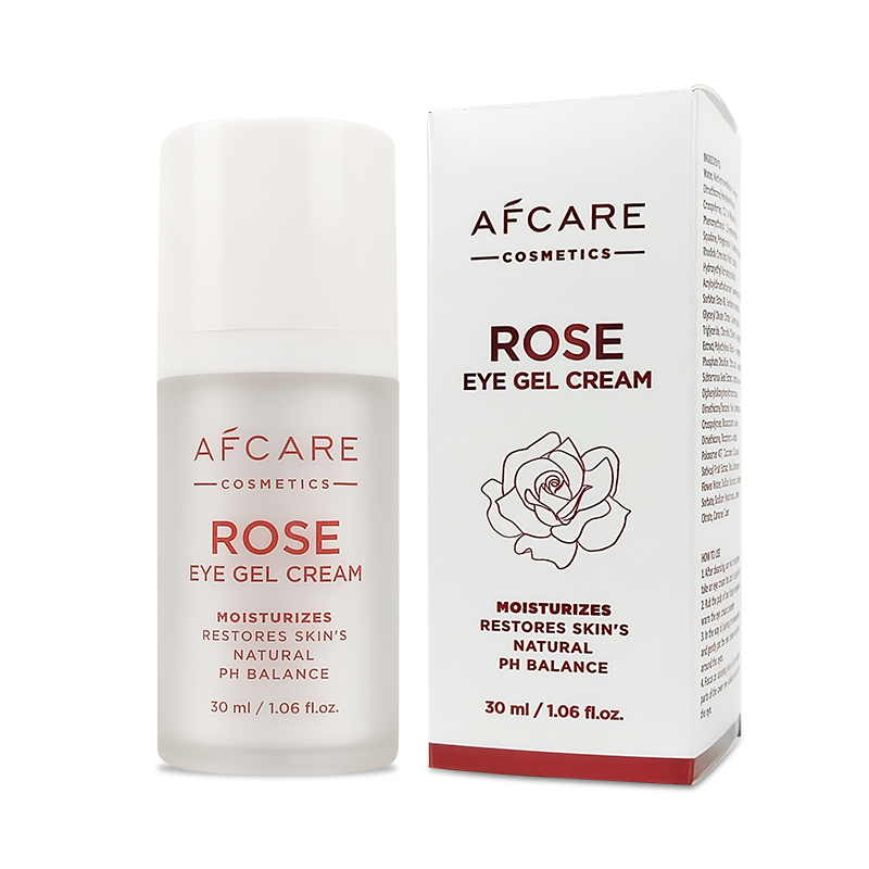 Cruelty-Free Moisturizer Nourishing and Squalane for Dark Circles Puffiness Rose Eye Cream