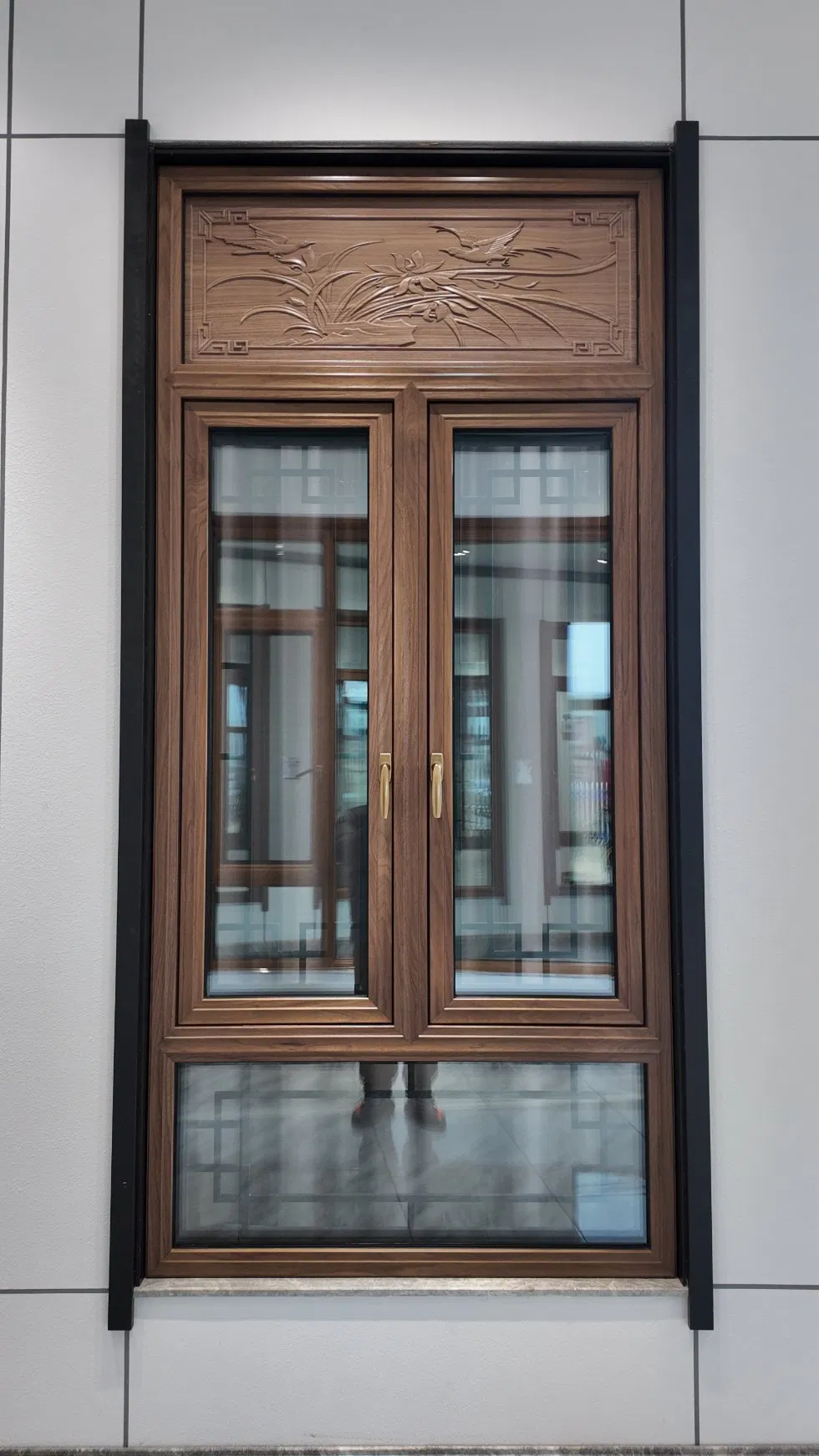 Customized High Quality Low Price Composite Window - Wood Clad Aluminum Window-Heritage-Style