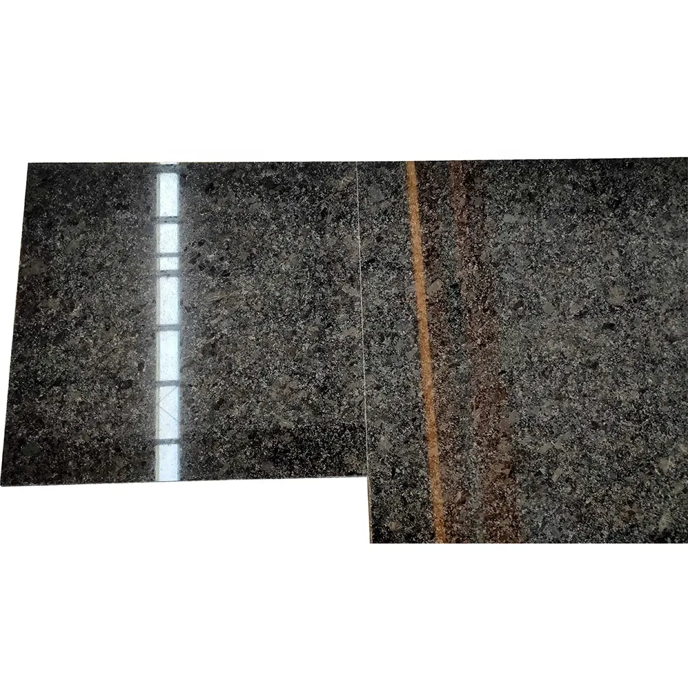 Prefab 3 Cm Polish Laminate Precut Steel Grey Granite Stone Counter Kitchen Tops