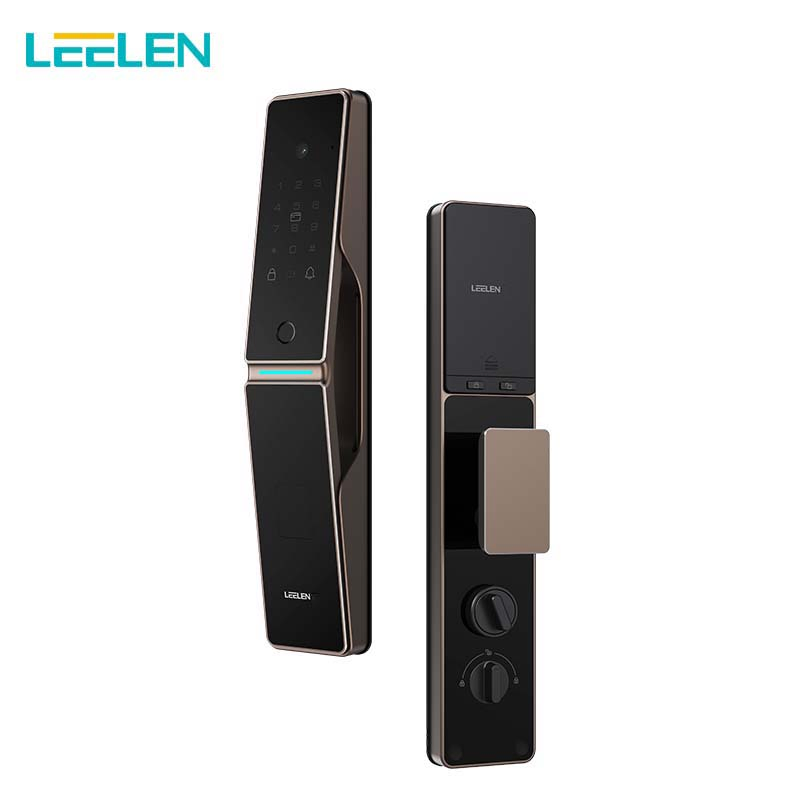 Leelen Face Recognition Fingerprint Keyless Unlock APP Remote Control Intelligent Digital Door Lock Use Different Scenarios
