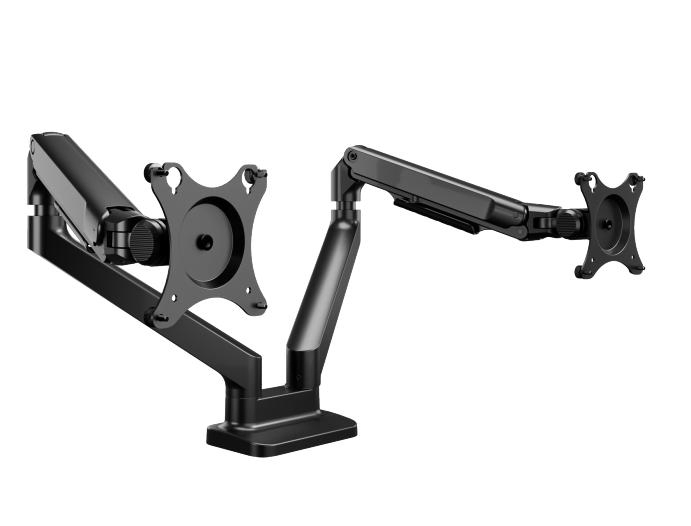 Поворотная стойка для двух мониторов с регулировкой