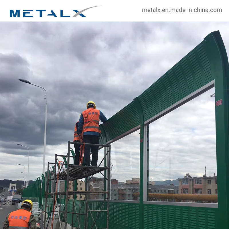 Hot Sale Galvanized Aluminum Sheet Road Noise Reduction Barrier/Sound Insulation