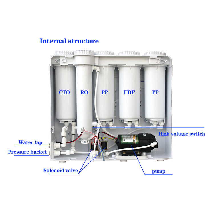 China Manufacture 5000L Water Purifier for Home Kitchen Tankless Water Dispenser Filter