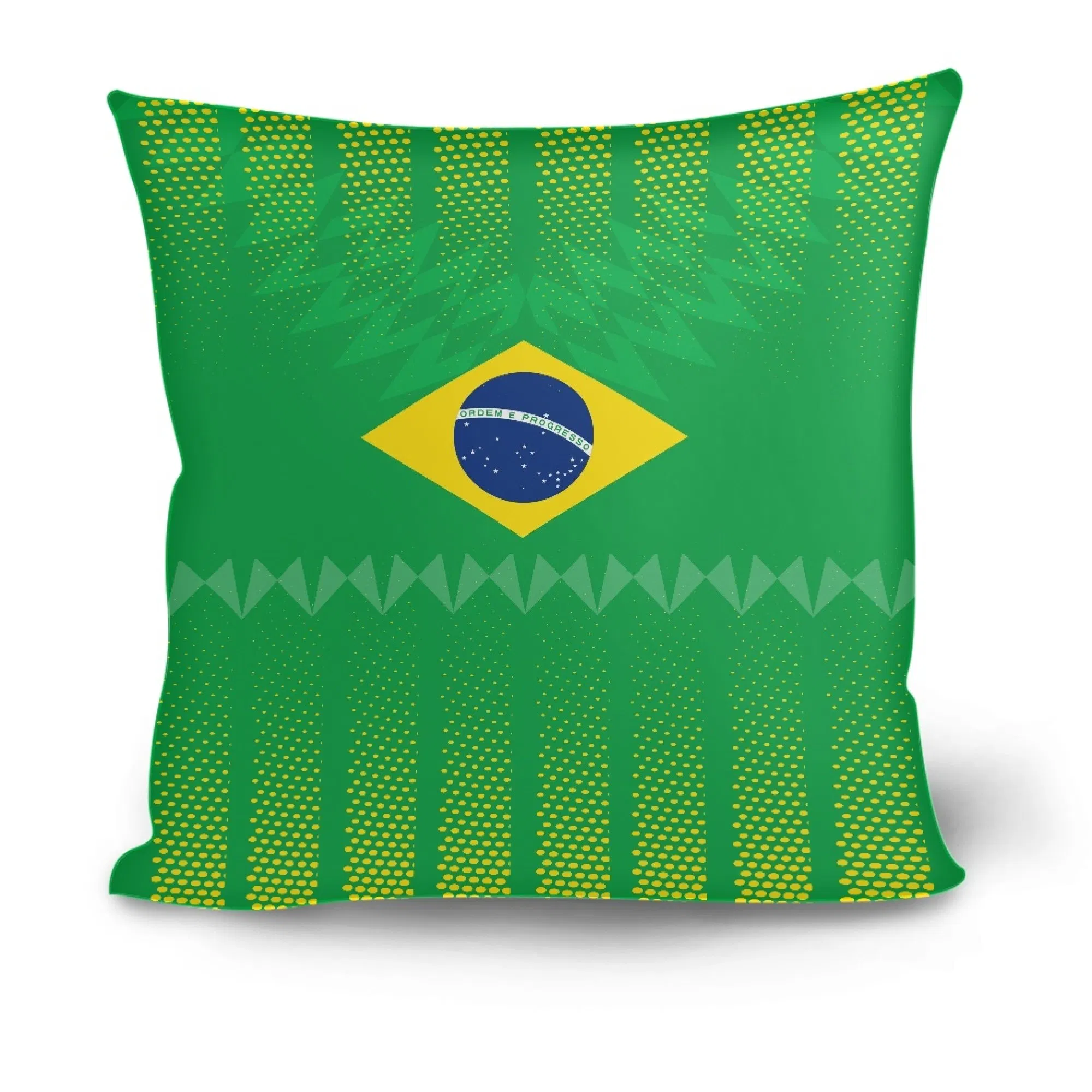 Wholesale Brazilian Team Polka DOT Pilowcase 2026 World and Cup Souvenirs Customizable Logo Pilowcase