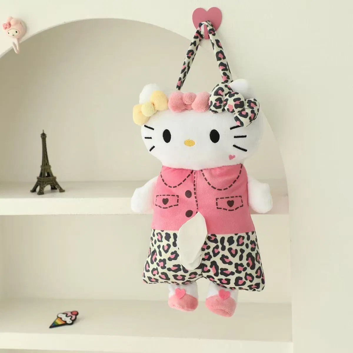 Top Quality Customized Lovely Beautiful Design Plush Stuffed Soft Tissue Box Cover