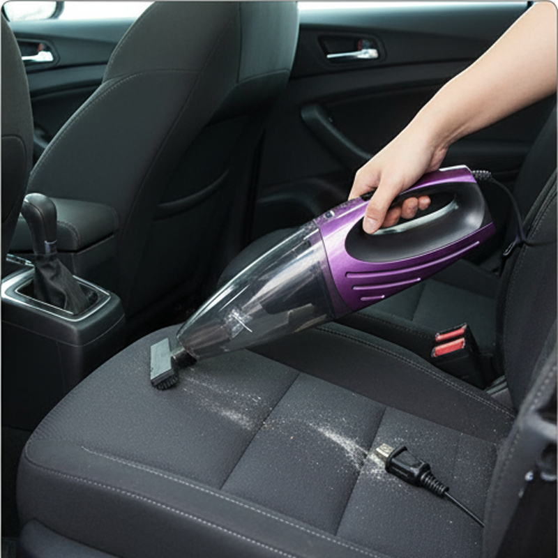 Powerful Wet and Dry Red Car Vacuum Cleaner for Ultimate Clean