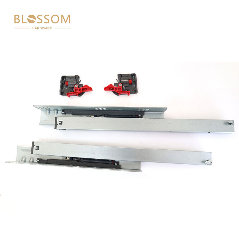 Soft Close Under Mounted Drawer Slides Guides for Cabinets Kitchens Bathroom