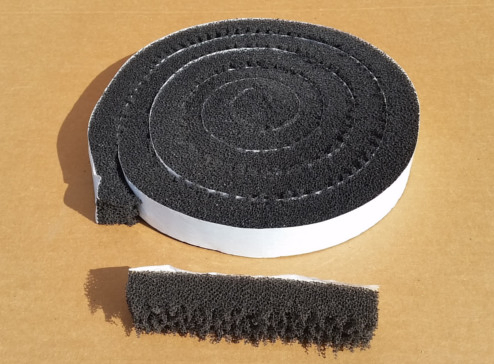 Fire Retardant Fireproof Material Ventilation Polyester Foam Closure