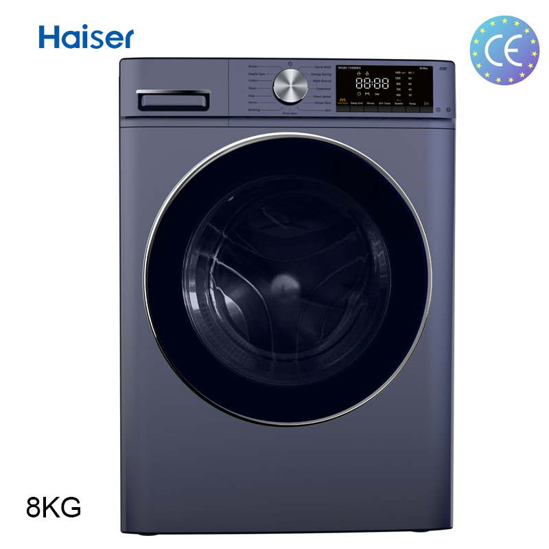 8kg Full Automatic Washer 1200rpm Inverter Front Loading Washing Machine