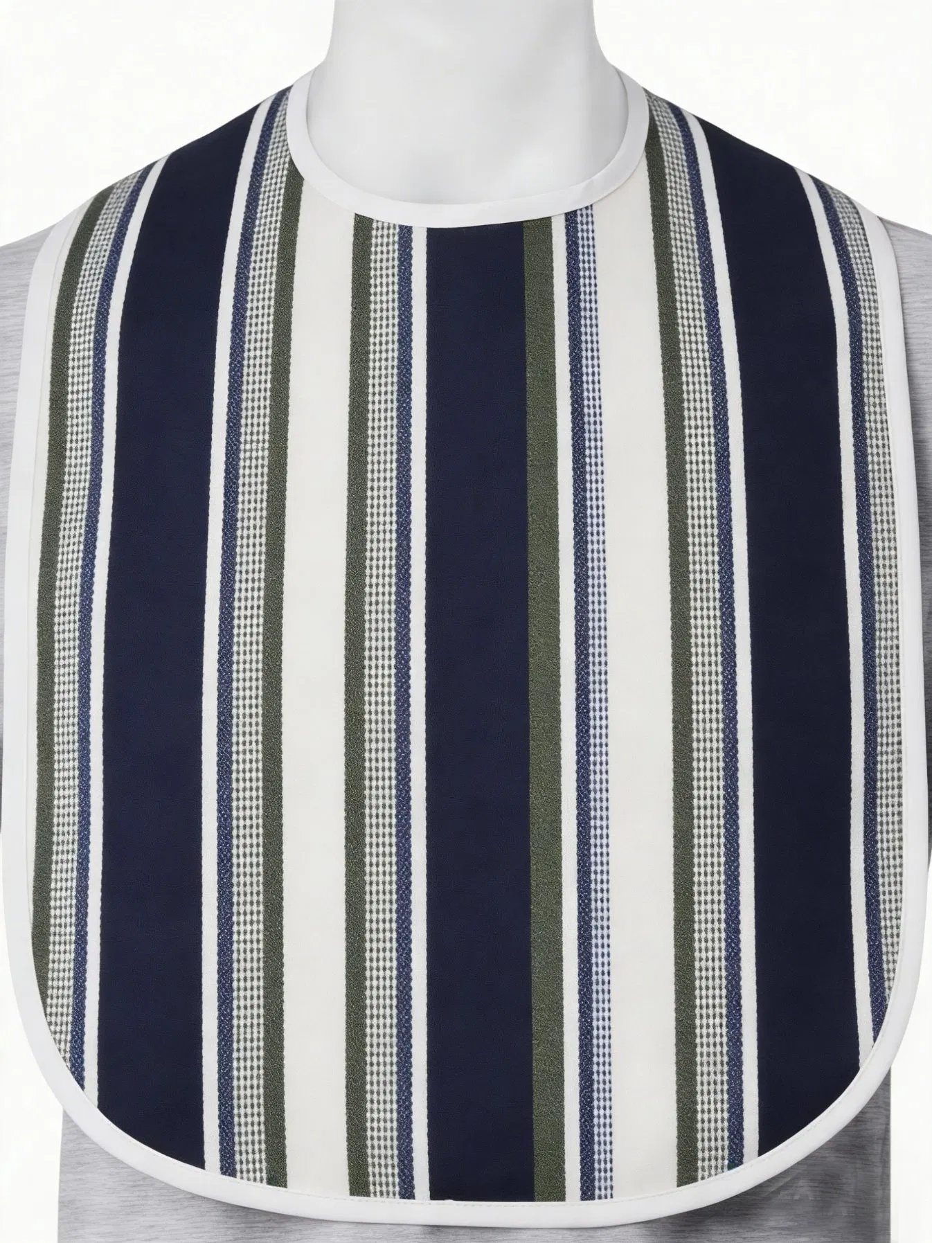 Printed Pattern Washable Daily Use Elderly Soft Adult Apron