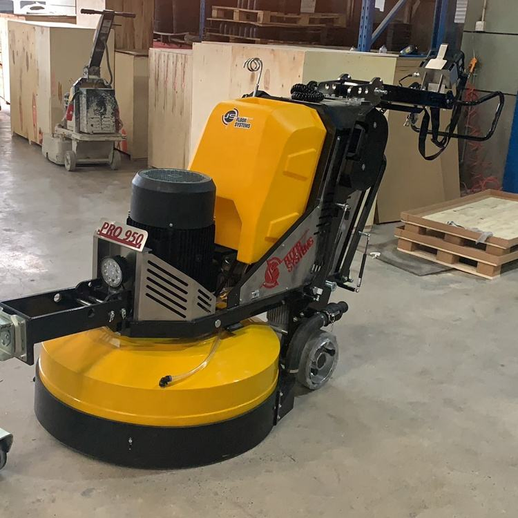 Gear Driven with Four Heads Working Efficiently Floor Grinder&Polisher