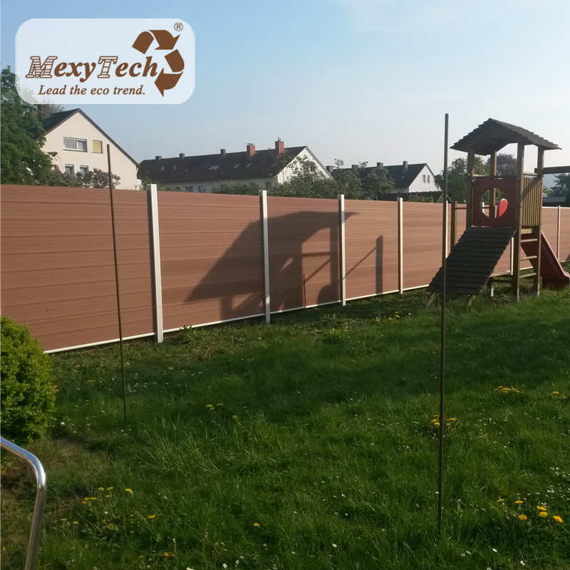 Park Composite Wood Plastic Garden Handrail Fence -- Foshan Supplier