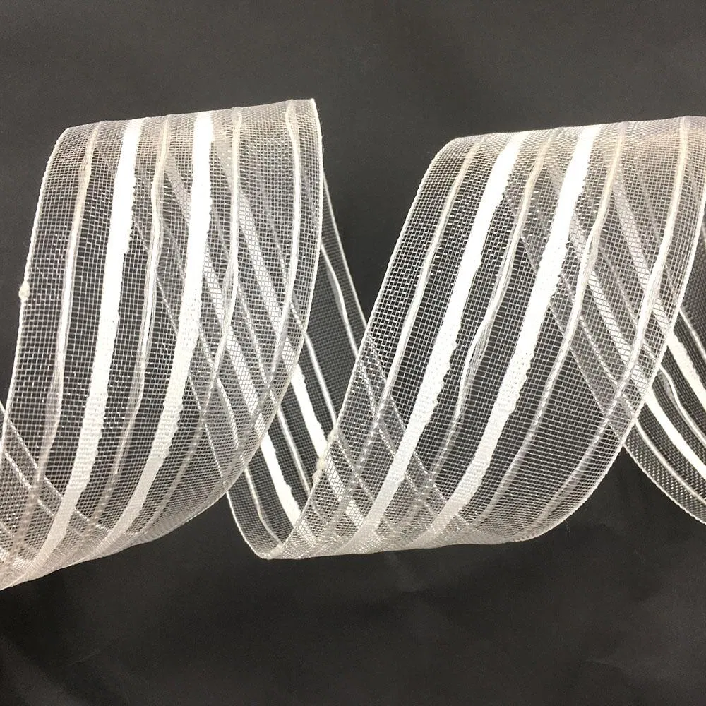 Good Quality White Polyester Nylon Curtain Eyelet Tape