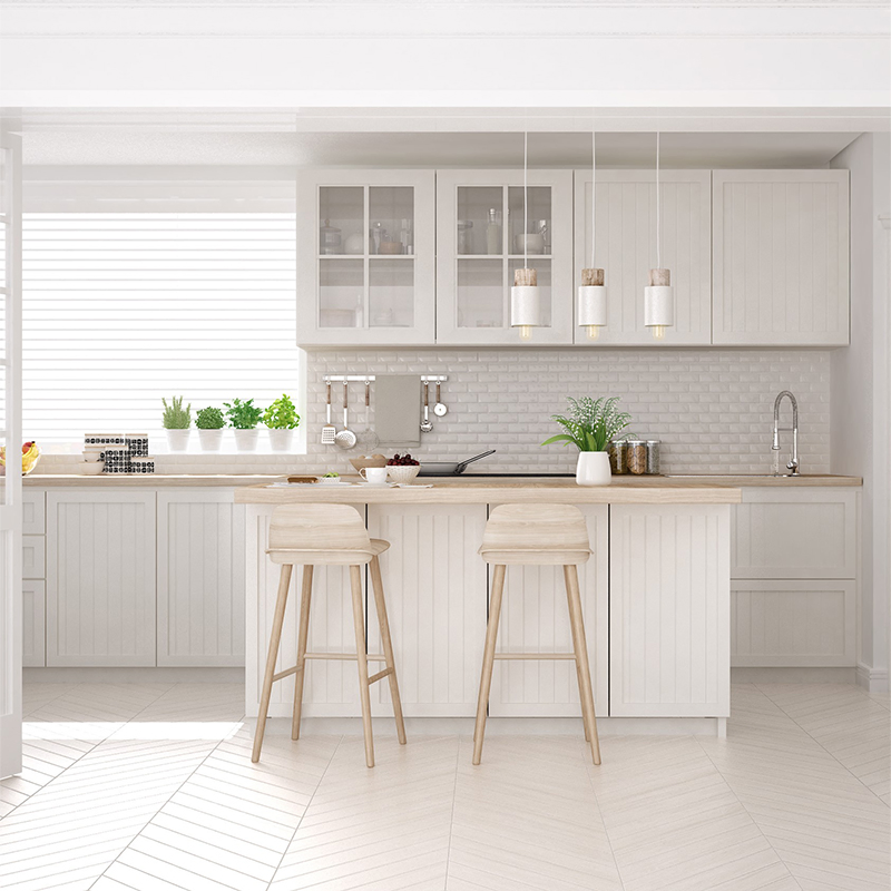 Eco-Friendly Kitchen Cabinets with Waterproof Coating