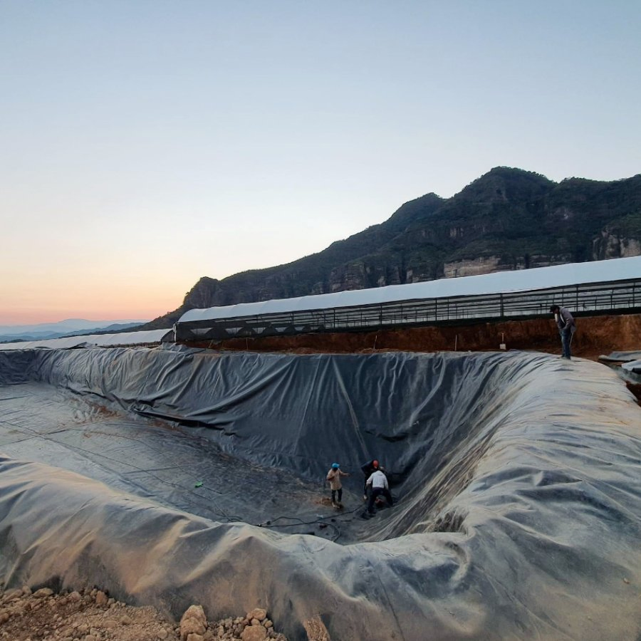 Seepage Control Geomembrane Pond Liner for Landfills Sewage or Waste Treatment Seepage.