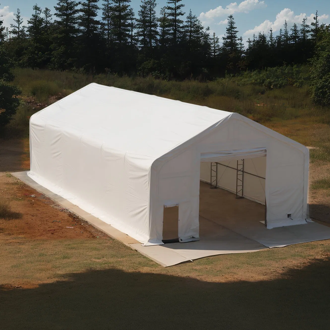 6.1X9.76X4.88m Industrial Heavy Duty PVC Satorage Shelters